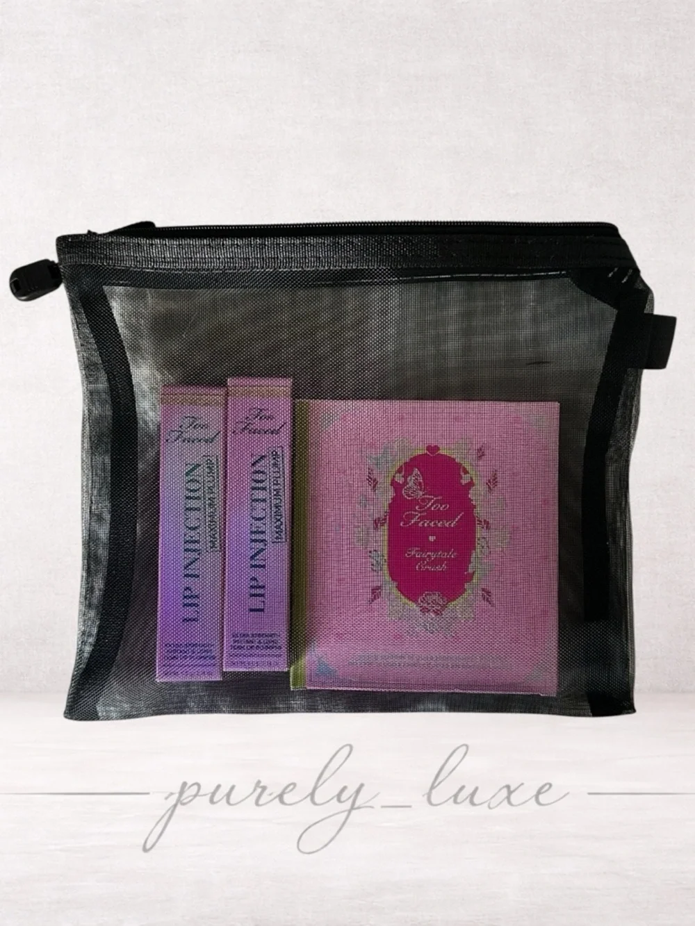 Beauty bundle- Too Faced Pink & Cheek Palette with Pink Lip Injection Glosses